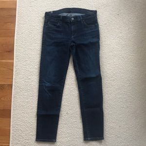 Citizens of humanity dark wash skinny jeans